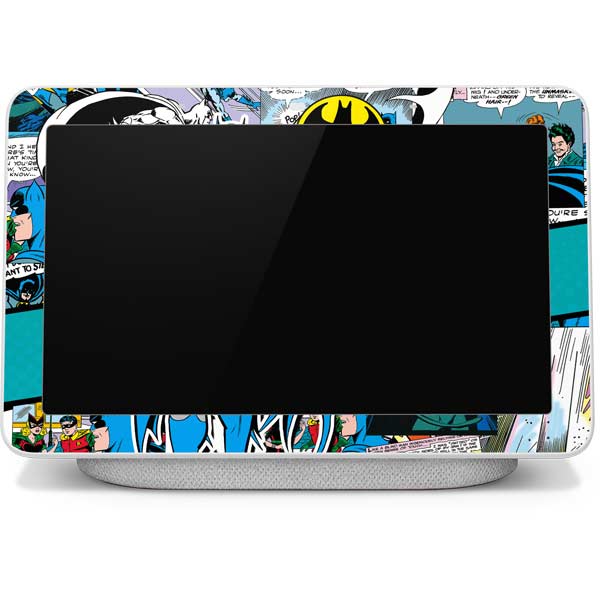 DC Comics Batman Vintage Pose Collage Art Google Home Hub Skin