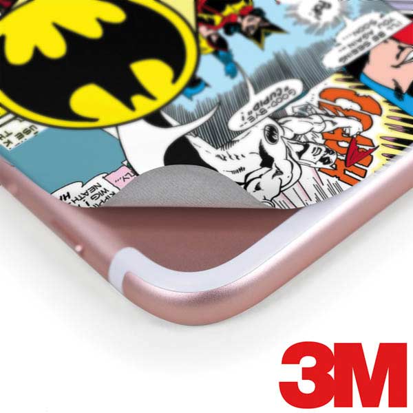 DC Comics Batman Vintage Pose Collage Art iPhone 8 Plus Skin