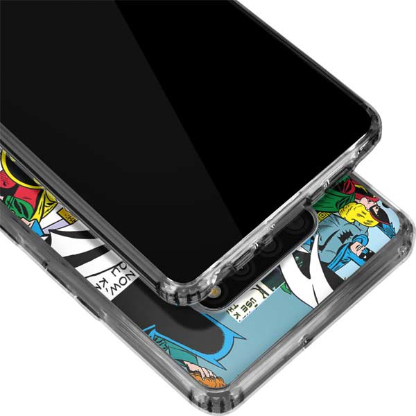 DC Comics Batman Vintage Pose Collage Art LG Stylo 6 Clear Case