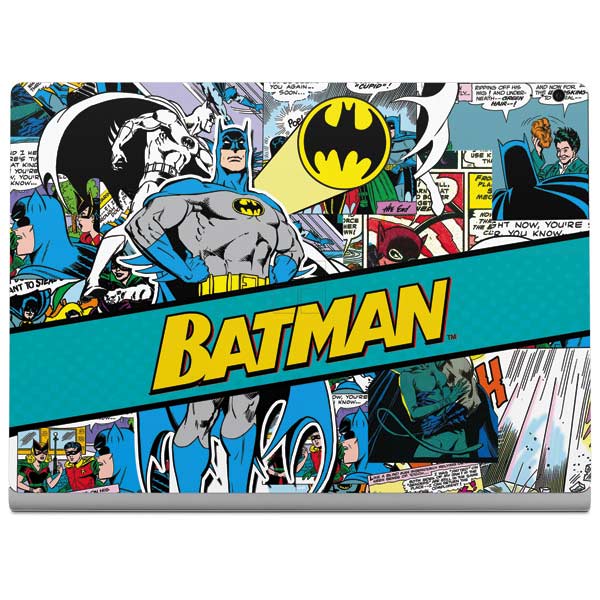 DC Comics Batman Vintage Pose Collage Art Surface Book 2 15in Skin