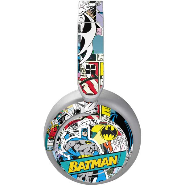 DC Comics Batman Vintage Pose Collage Art Surface Headphones Skin