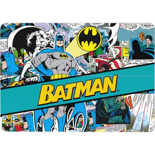 DC Comics Batman Vintage Pose Collage Art Surface Laptop Studio Skin