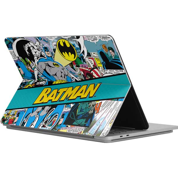 DC Comics Batman Vintage Pose Collage Art Surface Laptop Studio Skin