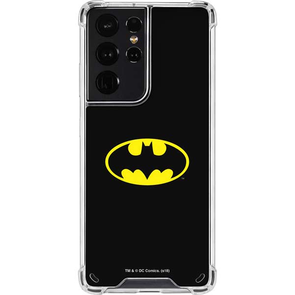 DC Comics Batman Movie 1989 Logo Galaxy S21 Ultra 5G Clear Case