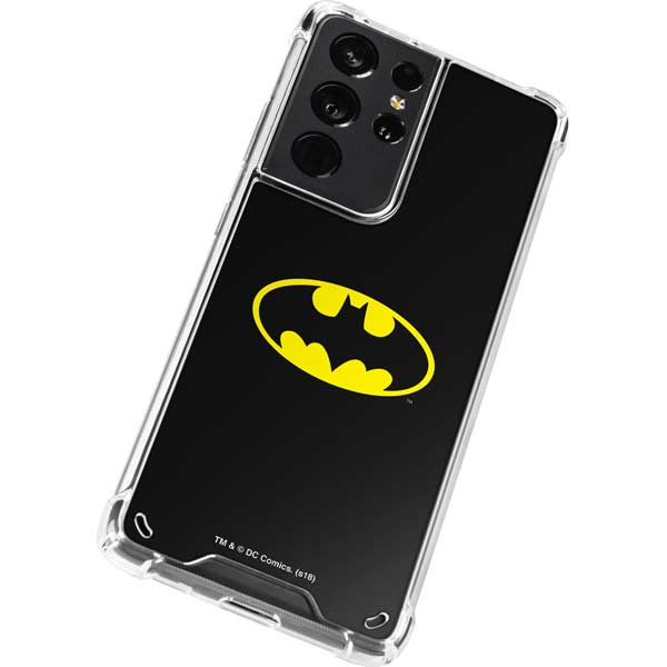 DC Comics Batman Movie 1989 Logo Galaxy S21 Ultra 5G Clear Case