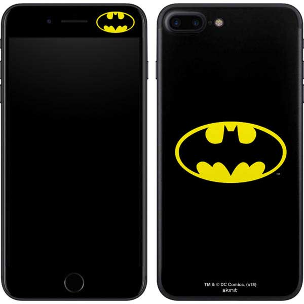 DC Comics Batman Movie 1989 Logo iPhone 8 Plus Skin