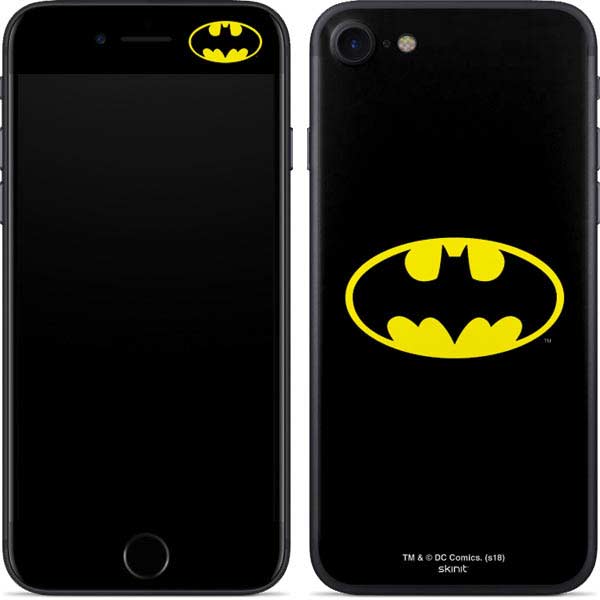 DC Comics Batman Movie 1989 Logo iPhone SE (2nd & 3rd Gen) Skin