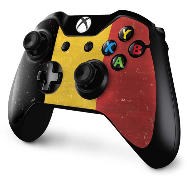 Belgium Flag Distressed Xbox One Controller Skin