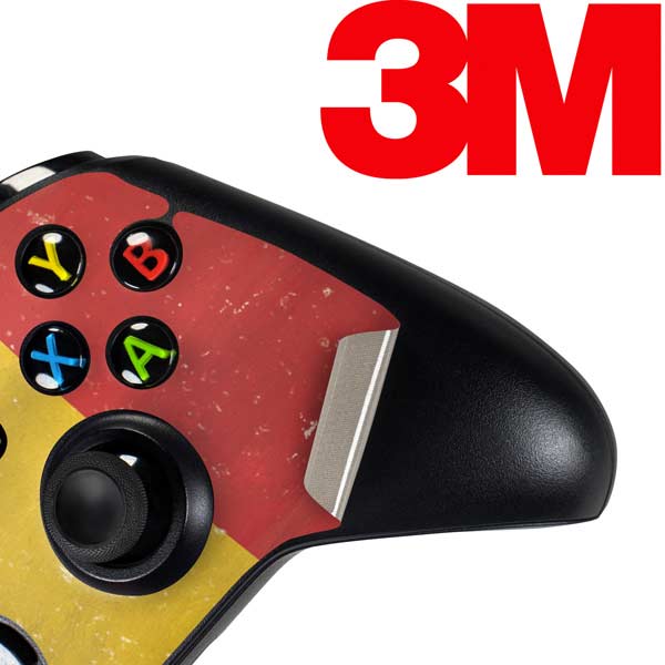 Belgium Flag Distressed Xbox One Controller Skin