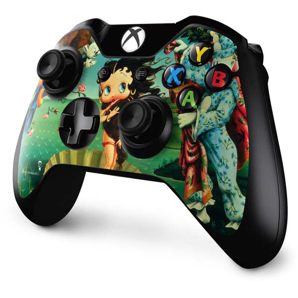 Betty Boop At Sea Xbox One Controller Skin