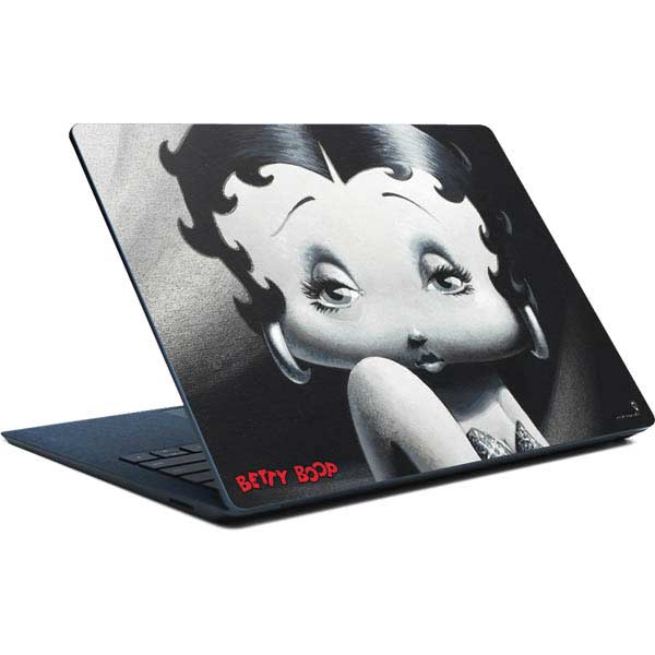 Betty Boop Black and White Surface Laptop Skin