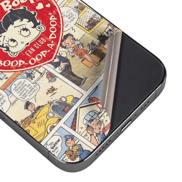 iPhone 15 Pro Betty Boop Comic Strip Skin | Decals | Wraps | Skinit