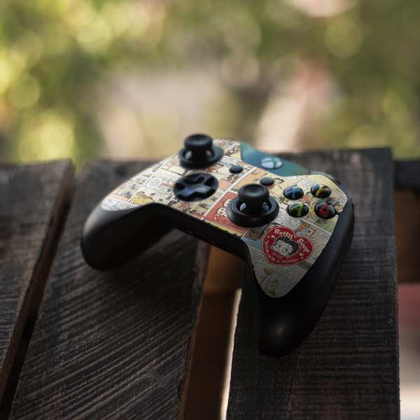 Betty Boop Comic Strip Xbox One Controller Skin