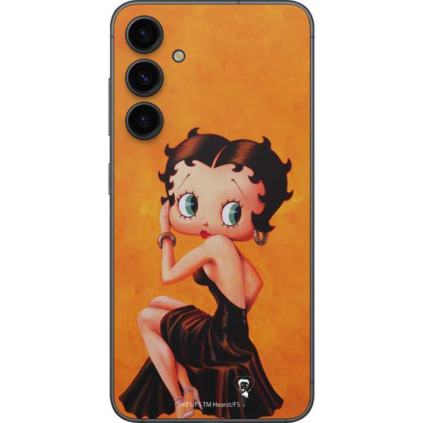 Betty Boop Little Black Dress Galaxy S23 FE Skin
