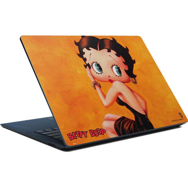 Betty Boop Little Black Dress Surface Laptop Skin