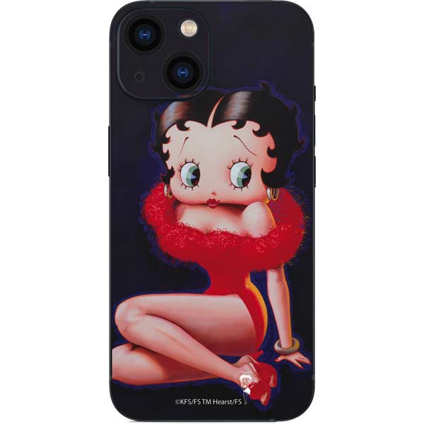 Betty Boop Red Dress iPhone 13 Mini Skin