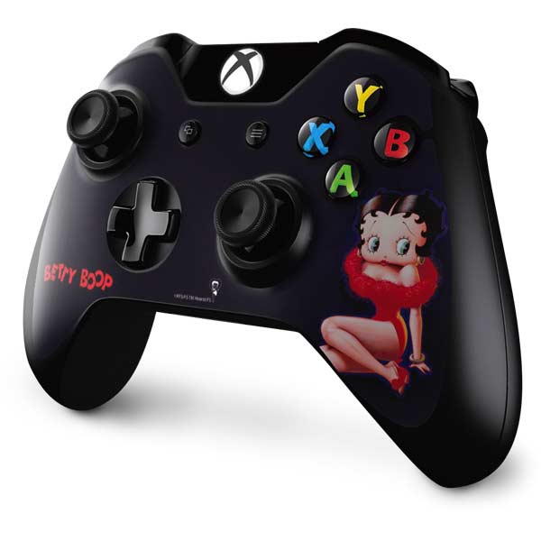 Betty Boop Red Dress Xbox One Controller Skin