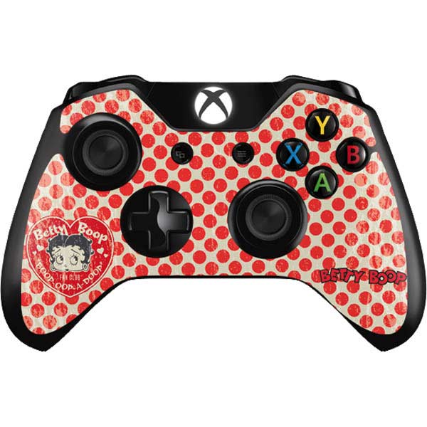 Betty Boop Red Heart Xbox One Controller Skin