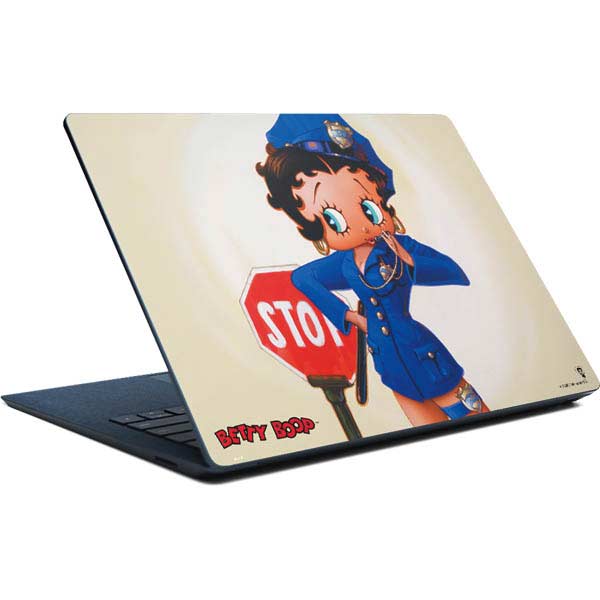Betty Boop The Police Officer Surface Laptop Skin