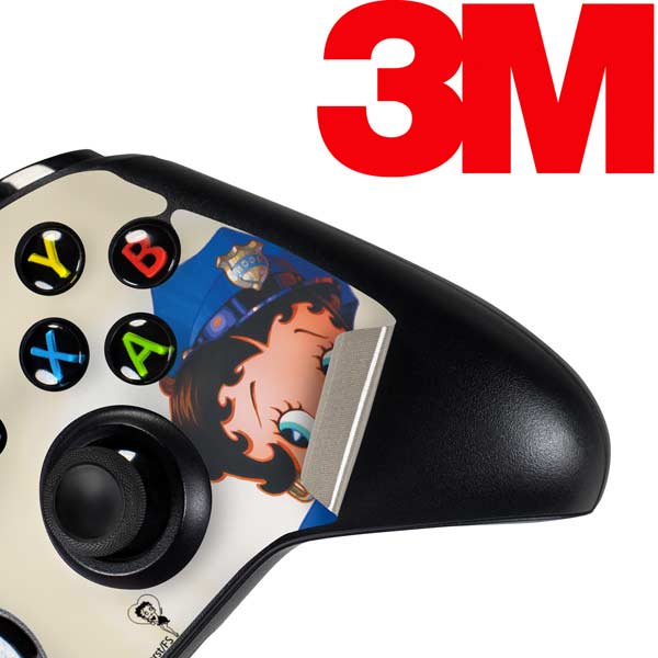 Betty Boop The Police Officer Xbox One Controller Skin