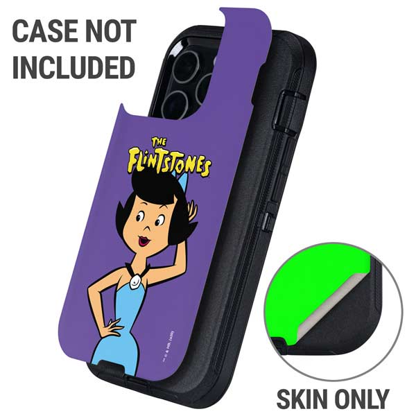 The Flinstones Betty Rubble Otterbox Defender iPhone Skin