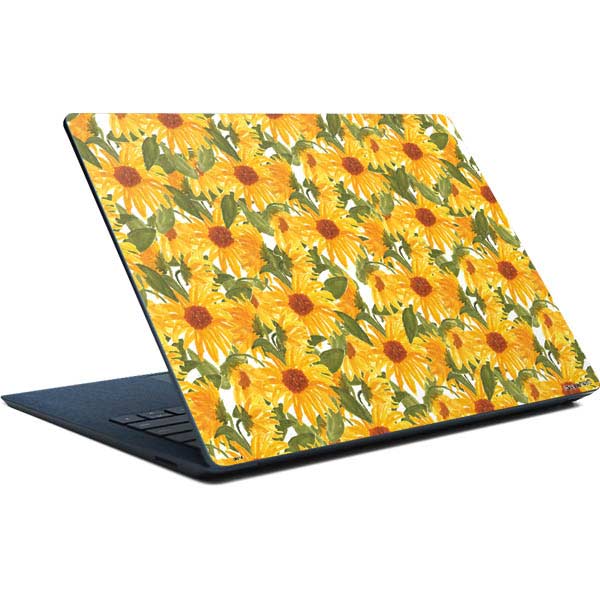 Bouffants and Broken Hearts Sunflowers Surface Laptop Skin