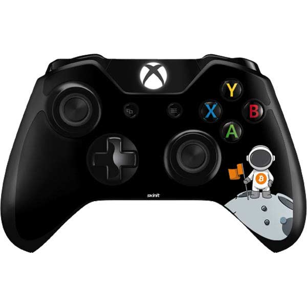 Bitcoin Astronaut Xbox One Controller Skin
