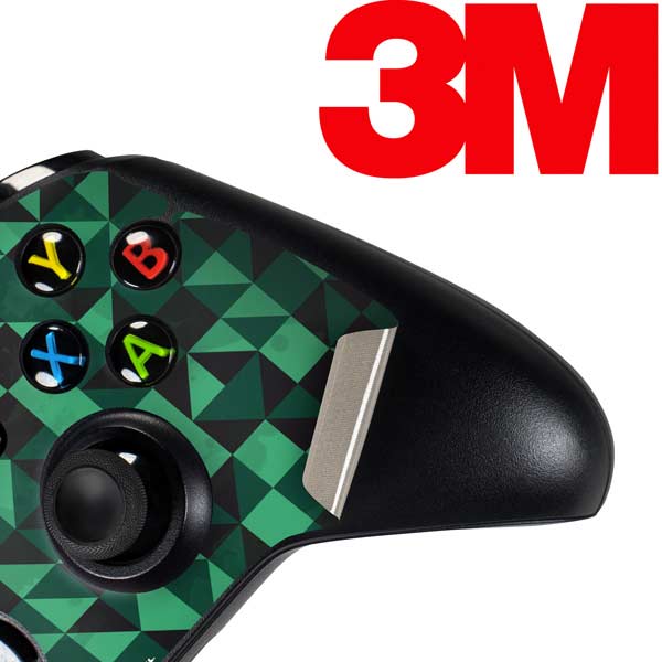 Black & Green Xbox One Controller Skin