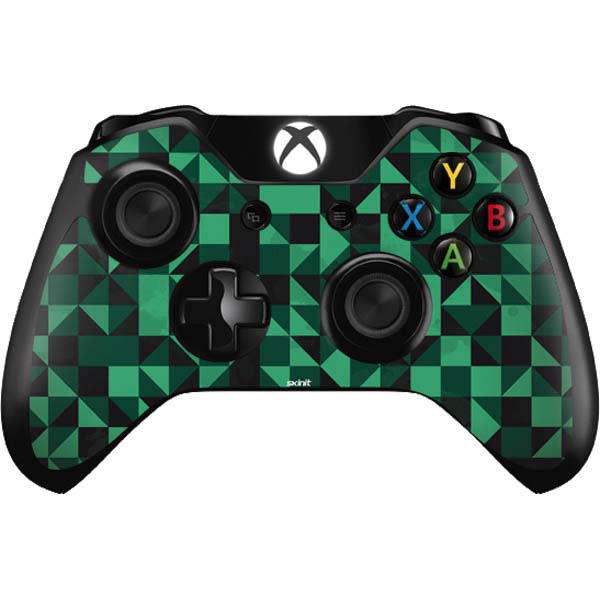 Black & Green Xbox One Controller Skin