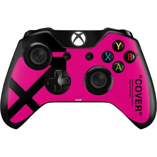 Black and Pink Arrows Xbox One Controller Skin