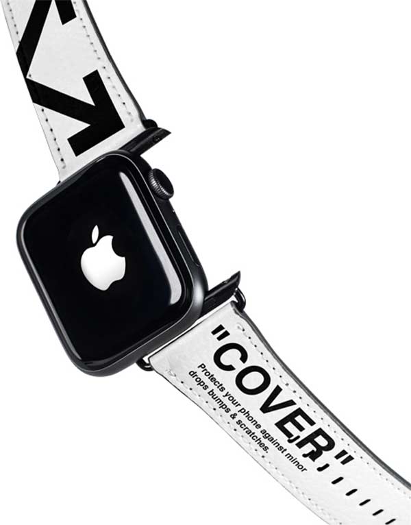 Black and White Arrows Apple Watch Band 38-40mm
