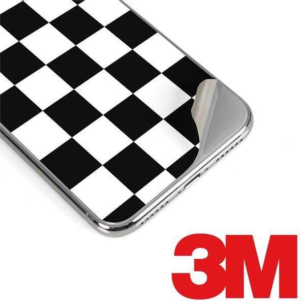 Black and White Checkered iPhone 11 Pro Skin