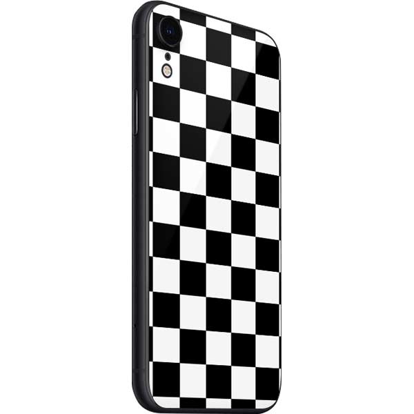 Black and White Checkered iPhone SE (2nd & 3rd Gen) Skin