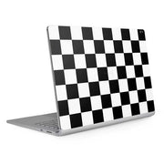 Black and White Checkered Surface Book 2 15in Skin