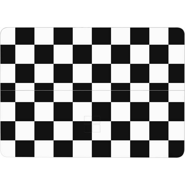Black and White Checkered Surface Laptop Studio Skin