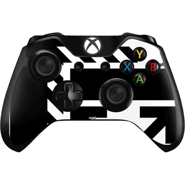 Black and White Geometric Shapes Xbox One Controller Skin