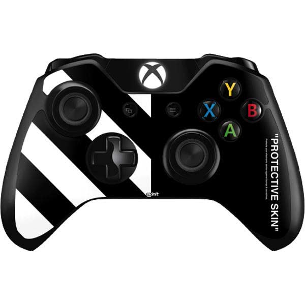 Black and White Stripes Xbox One Controller Skin