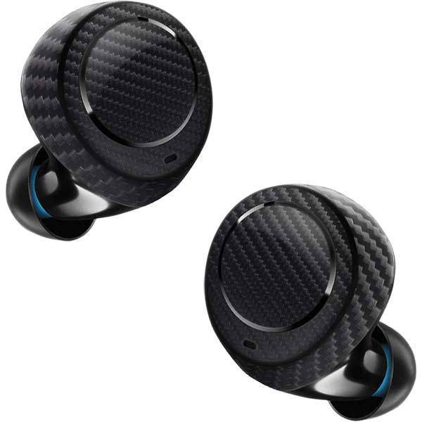 Black Carbon Fiber Specialty Texture Material Amazon Echo Buds Skin
