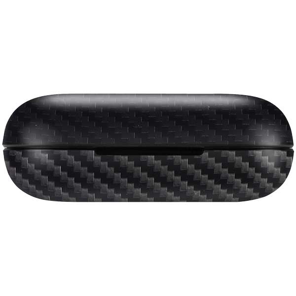 Black Carbon Fiber Specialty Texture Material Amazon Echo Buds Skin
