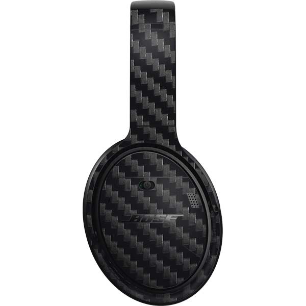 Black Carbon Fiber Specialty Texture Material Bose QuietComfort 35 Headphones Skin