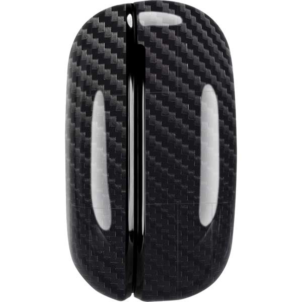 Black Carbon Fiber Specialty Texture Material Galaxy Buds Live Skin