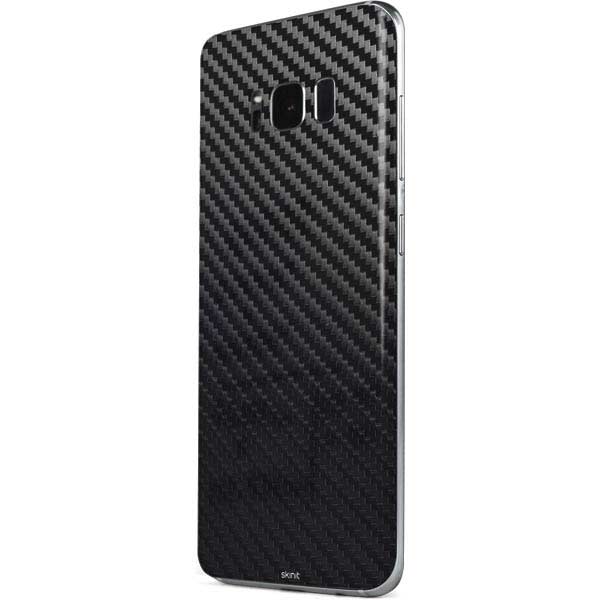 Black Carbon Fiber Specialty Texture Material Galaxy S8 Plus Skin