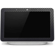 Black Carbon Fiber Specialty Texture Material Google Home Hub Skin