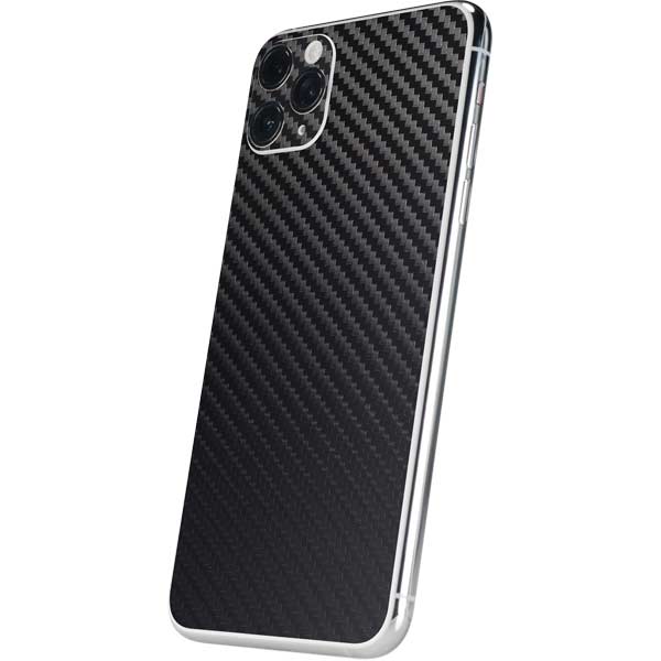 Black Carbon Fiber Specialty Texture Material iPhone 11 Pro Max Skin