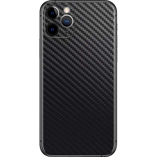 Black Carbon Fiber Specialty Texture Material iPhone 11 Pro Skin