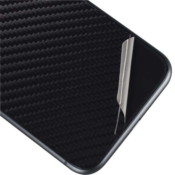 Black Carbon Fiber Specialty Texture Material iPhone 11 Skin