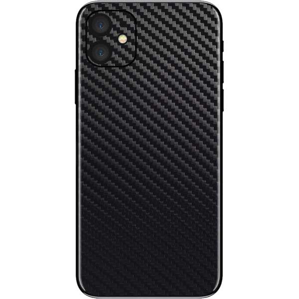 Black Carbon Fiber Specialty Texture Material iPhone 11 Skin