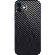 Black Carbon Fiber Specialty Texture Material iPhone 12 Mini Skin