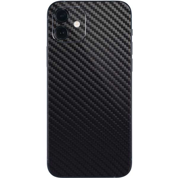 Black Carbon Fiber Specialty Texture Material iPhone 12 Mini Skin