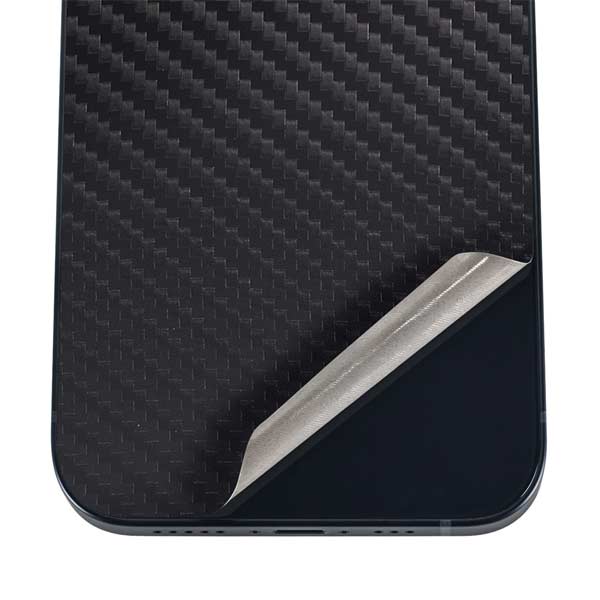 Black Carbon Fiber Specialty Texture Material iPhone 12 Mini Skin
